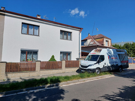 Izolace stropu zděného domu v Hradci Králové